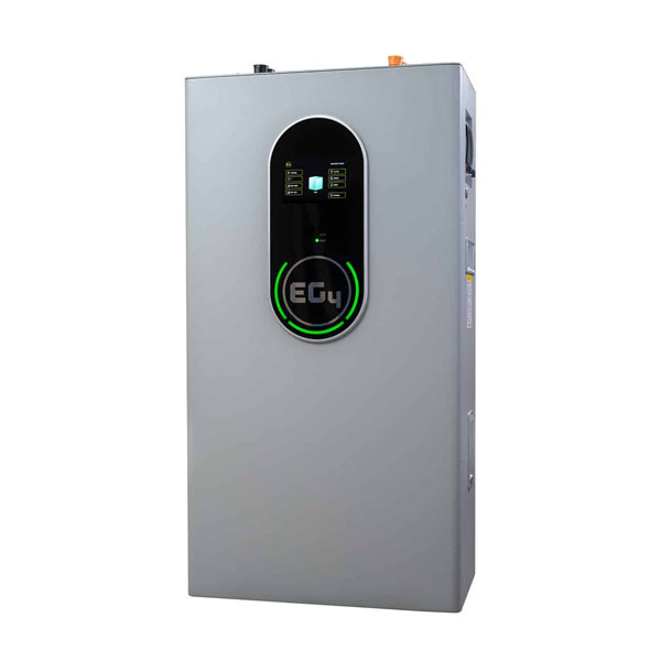 EG4 battery backup system with digital display, designed for reliable energy storage and seamless integration with solar systems, emphasizing energy independence for Arizona homeowners.