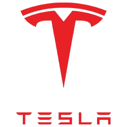 Tesla logo, symbolizing high-quality solar solutions and energy products offered by Solar Detach & Reset for system inspections and installations.